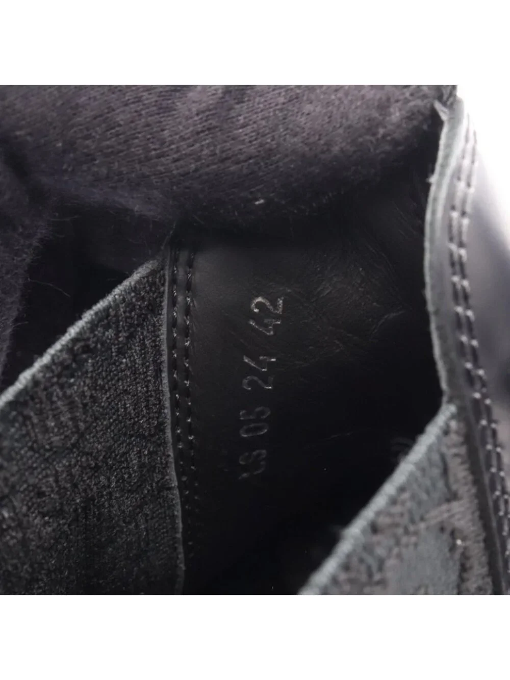 Dior Boots Combat Chelsea Oblique Leather
